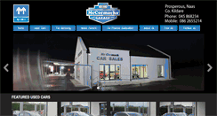 Desktop Screenshot of mccormackcarsales.ie